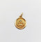 Pendentif Augis - Pendentif médaille d’amour en or 18k, 14 mm 58 Facettes A08045