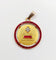 Pendentif Augis - Pendentif médaille d’amour en or 18k, diamants et rubis calibrés 58 Facettes A08046