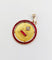 Pendentif Augis - Pendentif médaille d’amour en or 18k, diamants et rubis calibrés 58 Facettes A08046