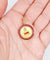 Pendentif Augis - Pendentif médaille d’amour en or 18k, diamants et rubis calibrés 58 Facettes A08046