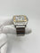 Montre Cartier Santos 100 - Montre automatique en or jaune 18 carats et acier 58 Facettes 2324