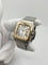 Montre Cartier Santos 100 - Montre automatique en or jaune 18 carats et acier 58 Facettes 2324