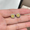 Boucles d'oreilles Boucles d’oreilles en or blanc 18k avec diamants jaunes taille coussin 58 Facettes GER1318WG_20261014
