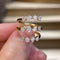 Bague 53 Aitches Teide - Bague en or 18k avec diamants taille poire 58 Facettes GBR1069YG_20261014
