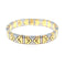 Bracelet Bulgari - Bracelet jonc ouvert Parentesi en or jaune 18k et acier inoxydable 58 Facettes