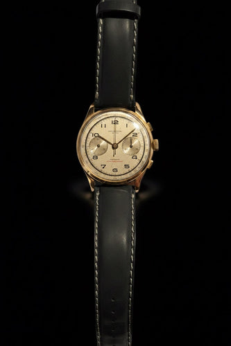 Montre Chronographe Suisse - Montre chronographe en or 18k 58 Facettes