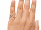 Bague 52 Bague trois ors 18 carats et diamants taille brillant, 0,18 ct 58 Facettes 33869