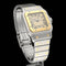 Montre Cartier - Montre Santos Galbée W20011C4, quartz, or et acier, 1990 58 Facettes CRT/SNT/012