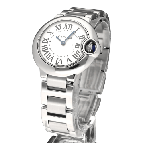 Montre Cartier - Montre Ballon Bleu à quartz en acier, réf. W69010Z4, 2012 58 Facettes CRT/BAL/004