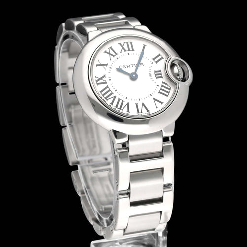 Montre Cartier - Montre Ballon Bleu à quartz en acier, réf. W69010Z4, 2012 58 Facettes CRT/BAL/004