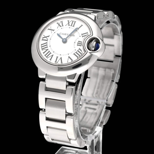 Montre Cartier - Montre Ballon Bleu à quartz en acier, réf. W69010Z4, 2012 58 Facettes CRT/BAL/004