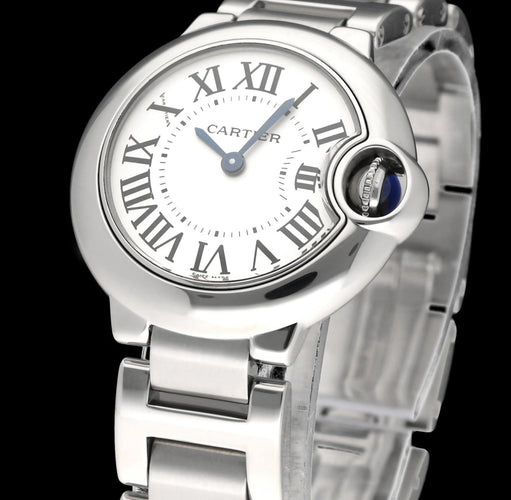 Montre Cartier - Montre Ballon Bleu à quartz en acier, réf. W69010Z4, 2012 58 Facettes CRT/BAL/004
