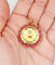 Pendentif Augis - Pendentif médaille d’amour en or 18k, diamants et rubis 58 Facettes A08047
