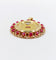 Pendentif Augis - Pendentif médaille d’amour en or 18k, diamants et rubis 58 Facettes A08047