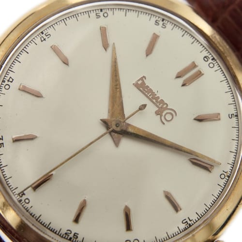 Montre Eberhard Bidynator - Montre automatique en or rose 18 ct 36 mm 58 Facettes 40162