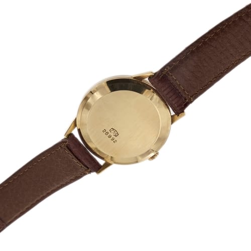 Montre Eberhard Bidynator - Montre automatique en or rose 18 ct 36 mm 58 Facettes 40162