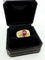 Bague 53 Bague en or jaune 18 carats, rubis et diamants 58 Facettes 605/26 B
