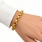 Bracelet Bracelet à mailles doubles en or jaune 18 carats 58 Facettes Bracelet en or jaune 18 carats à Mailles Doubles