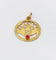 Pendentif Médaille - Or 18k, pierre rouge, style Art nouveau, vers 1900 58 Facettes A07970