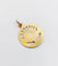 Pendentif Médaille - Or 18k, pierre rouge, style Art nouveau, vers 1900 58 Facettes A07970