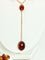 Boucles d'oreilles Parure italienne vintage - Or jaune 18k et ambre naturel 58 Facettes Parure Ambra