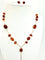 Boucles d'oreilles Parure italienne vintage - Or jaune 18k et ambre naturel 58 Facettes Parure Ambra