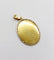Pendentif Paul Brandt - Médaille religieuse en or 18k, diamants taille rose 58 Facettes A07967