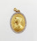 Pendentif Paul Brandt - Médaille religieuse en or 18k, diamants taille rose 58 Facettes A07967
