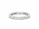 Bague 54 Mauboussin Chance of Love - Alliance en or blanc 18 carats et diamants 0,50 ct 58 Facettes 33864