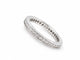 Bague 54 Mauboussin Chance of Love - Alliance en or blanc 18 carats et diamants 0,50 ct 58 Facettes 33864