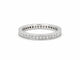 Bague 54 Mauboussin Chance of Love - Alliance en or blanc 18 carats et diamants 0,50 ct 58 Facettes 33864