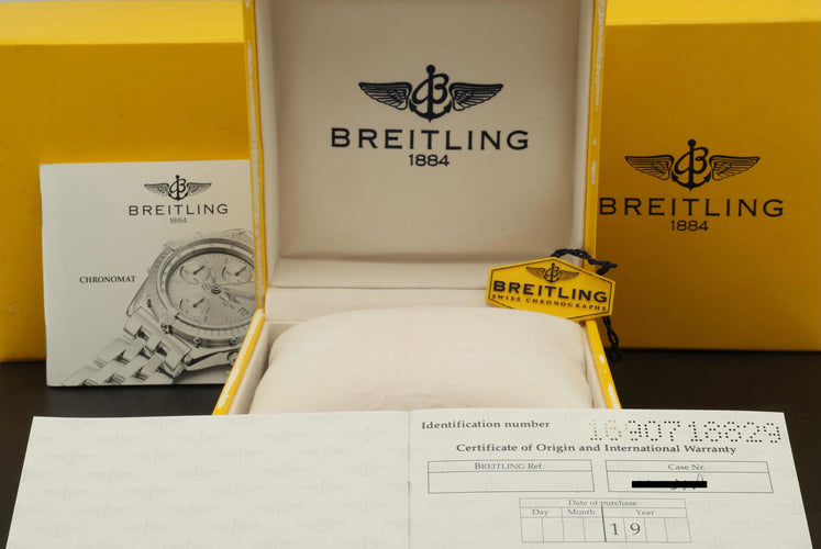 Montre Breitling Chronomat - Montre B13050.1, boîte et papiers, 1999 58 Facettes BTL/CHM/248