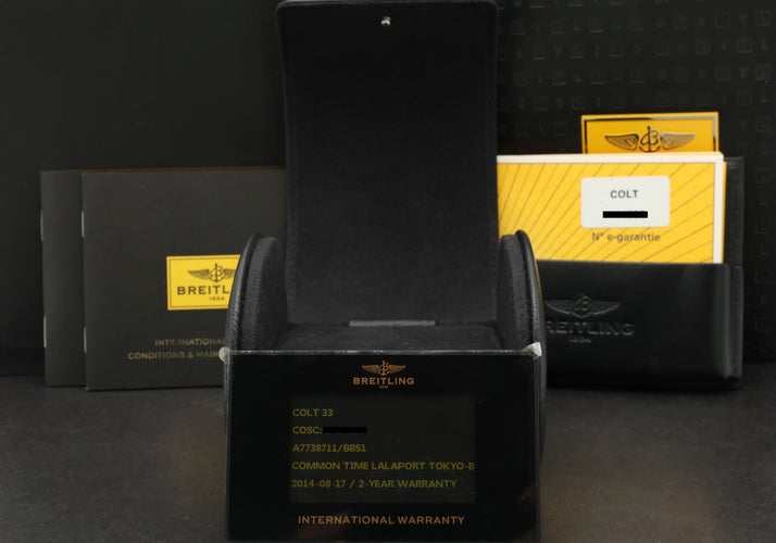 Montre Breitling Colt Lady - Montre à quartz, 2014, boîte et papiers 58 Facettes BTL/CLT/036