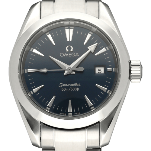 Montre Omega Seamaster Aqua Terra - Montre à quartz en acier, 29 mm, 2001 58 Facettes OMG/SEA/461