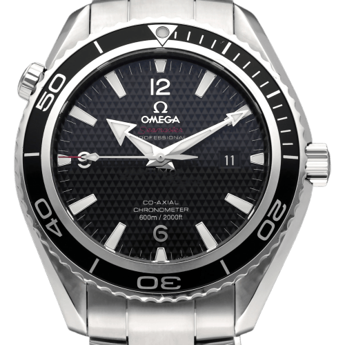 Omega Seamaster Planet Ocean « James Bond » - Montre automatique en acier, 46 mm, 2017
