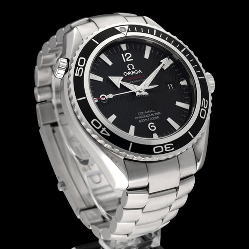 Montre Omega Seamaster Planet Ocean « James Bond » - Montre automatique en acier, 46 mm, 2017 58 Facettes OMG/SEA/462