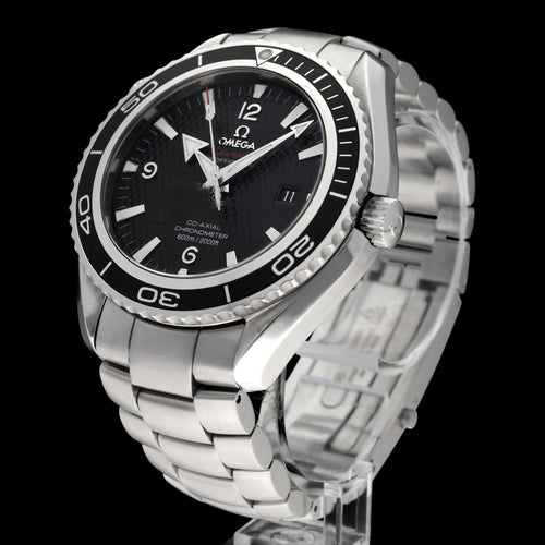 Montre Omega Seamaster Planet Ocean « James Bond » - Montre automatique en acier, 46 mm, 2017 58 Facettes OMG/SEA/462