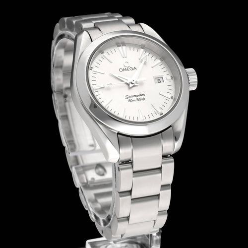 Montre Omega Seamaster Aqua Terra 2577.30 - Montre à quartz pour femme, 2004 58 Facettes OMG/SEA/455
