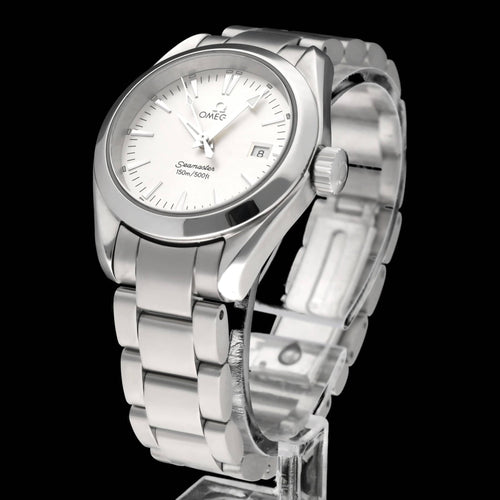 Montre Omega Seamaster Aqua Terra 2577.30 - Montre à quartz pour femme, 2004 58 Facettes OMG/SEA/455