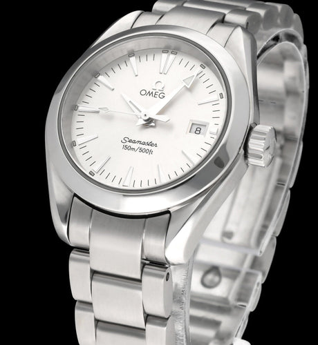Montre Omega Seamaster Aqua Terra 2577.30 - Montre à quartz pour femme, 2004 58 Facettes OMG/SEA/455