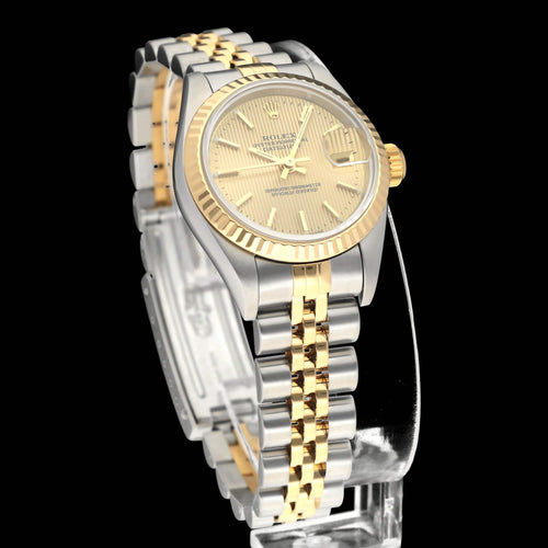 Montre Rolex - Montre Lady-Datejust 79173 à cadran tapisserie, 2000 58 Facettes ROL/LDJ/792