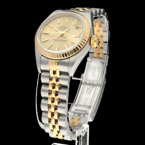 Montre Rolex - Montre Lady-Datejust 79173 à cadran tapisserie, 2000 58 Facettes ROL/LDJ/792