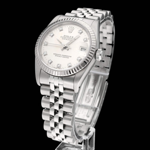 Montre Rolex - Montre Datejust 31, réf. 68274G, 1991 58 Facettes ROL/LDJ/789