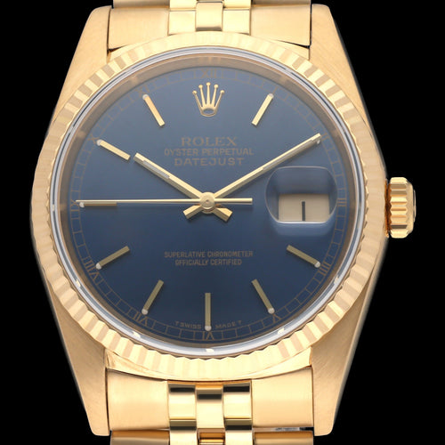 Montre Rolex Datejust 16238 - Montre automatique en or jaune, 1990 58 Facettes ROL/DJ1/1591
