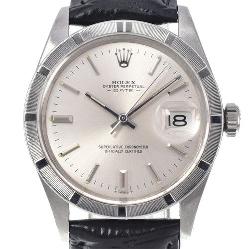 Montre Rolex Oyster Perpetual Date - Montre automatique en acier et or jaune, index diamants 58 Facettes ab1b6vpuii