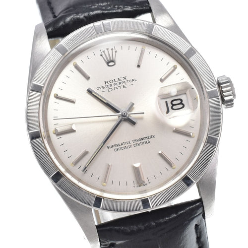 Montre Rolex Oyster Perpetual Date - Montre automatique en acier et or jaune, index diamants 58 Facettes ab1b6vpuii