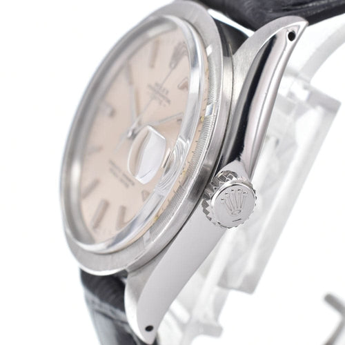 Montre Rolex Oyster Perpetual Date - Montre automatique en acier et or jaune, index diamants 58 Facettes ab1b6vpuii