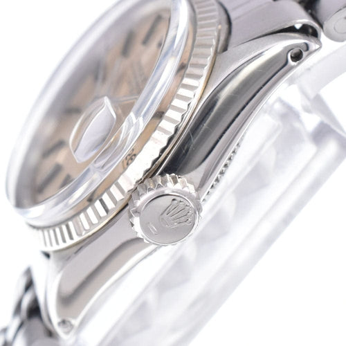 Montre Rolex - Montre Oyster Perpetual Date automatique en acier inoxydable et or blanc 58 Facettes a9x850ypjz