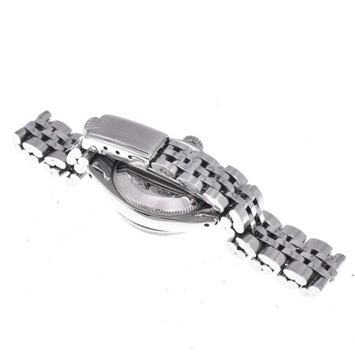 Montre Rolex - Montre Oyster Perpetual Date automatique en acier inoxydable et or blanc 58 Facettes a9x850ypjz