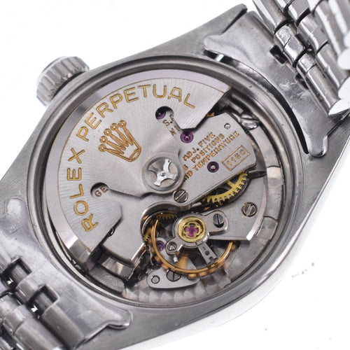Montre Rolex - Montre Oyster Perpetual Date automatique en acier inoxydable et or blanc 58 Facettes a9x850ypjz